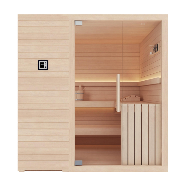 sauna jacuzzi front