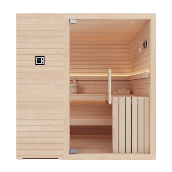 sauna jacuzzi front