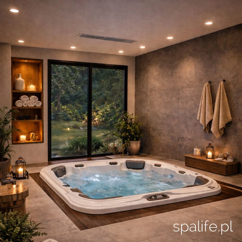 jacuzzi wpuszczone w podłoge